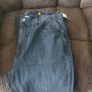 Classic Black Relaxed Fit Jeans for Men